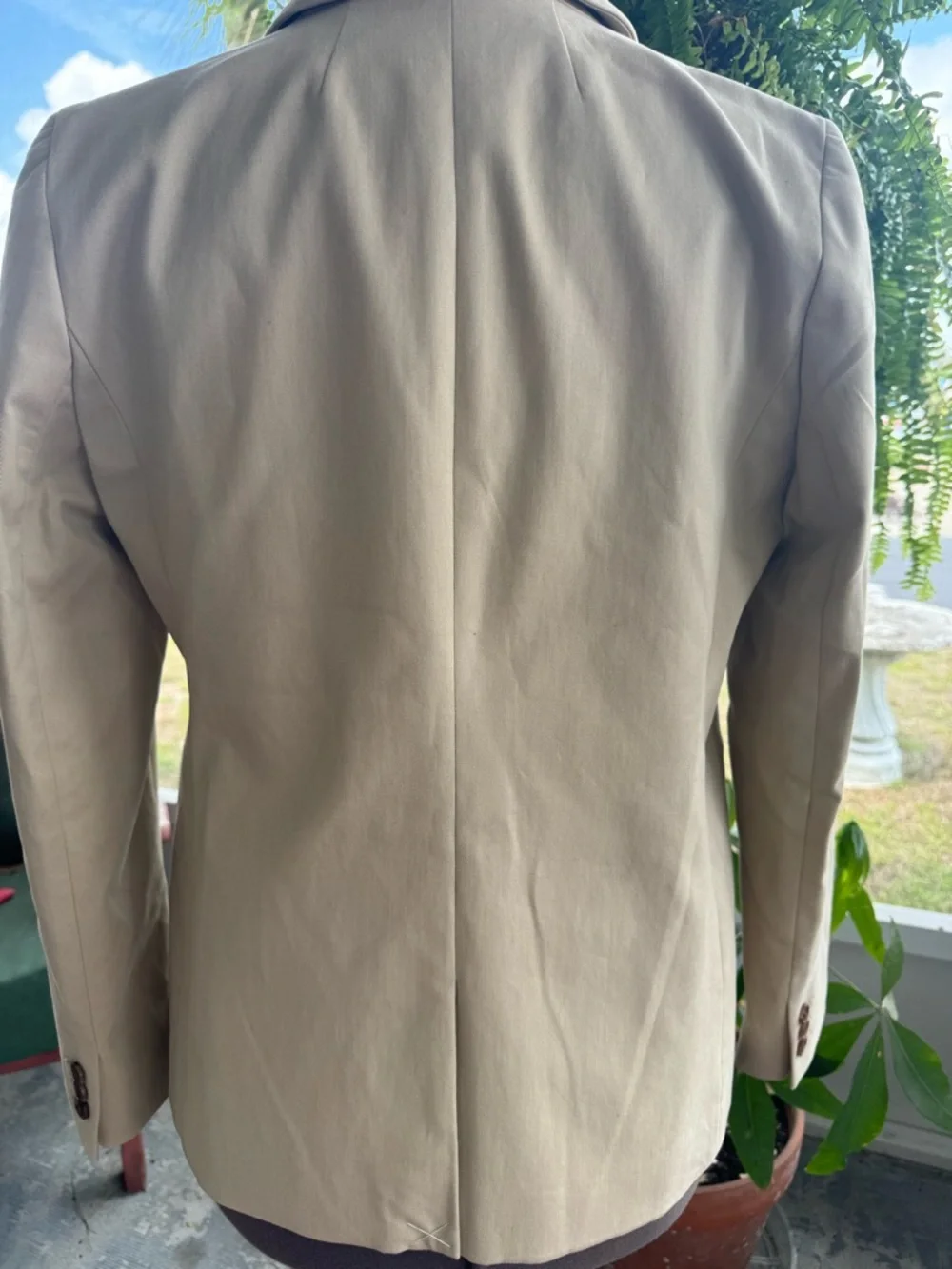 J. Crew Khaki Single-Button Blazer - Picture 4 of 11